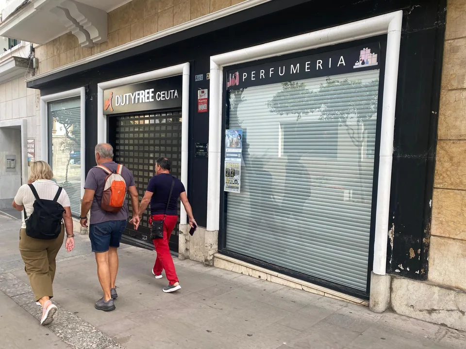 Comercios y actividad económica en Ceuta tras la crisis fronteriza.
