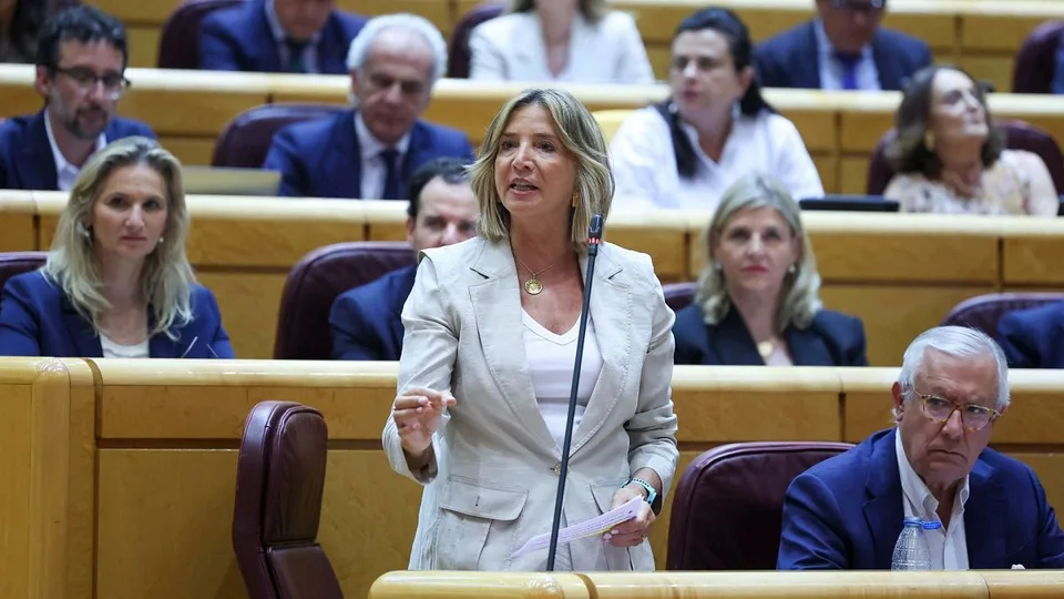 Hemiciclo del Senado durante una sesión parlamentaria.
